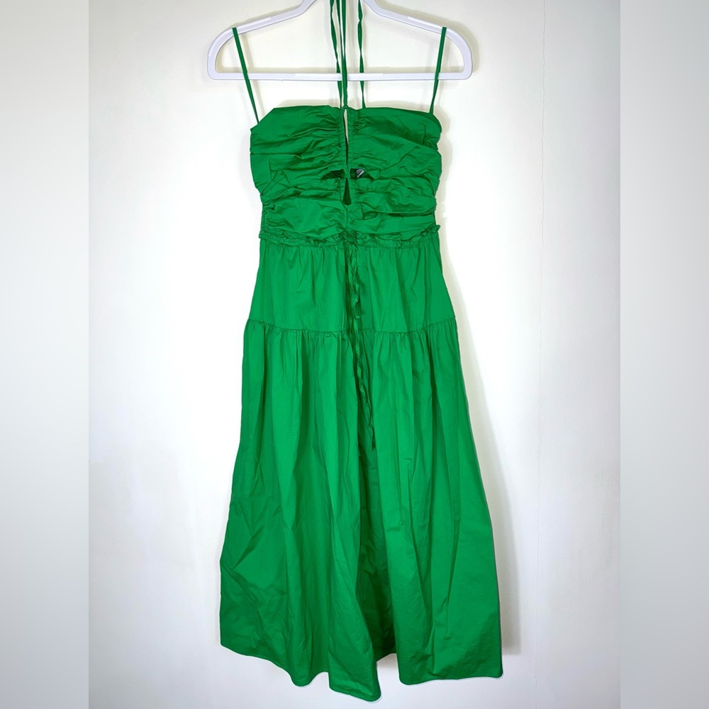 Jason Wu Green Midi Dress